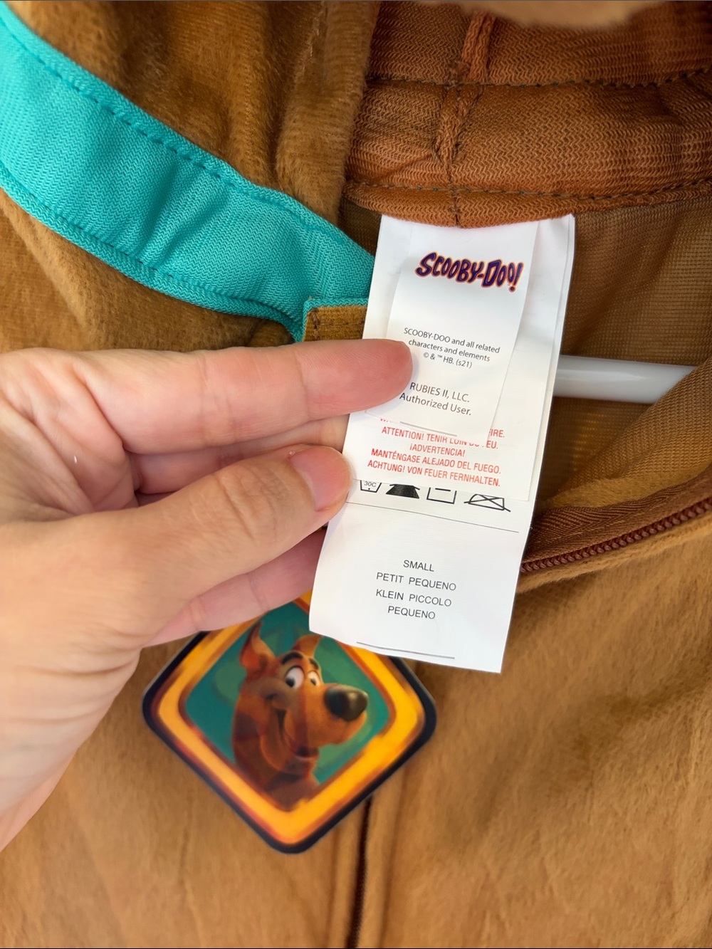 RUBIES’ Scooby-Doo !! Small Costume!! With Paws!! - Picture 5 of 10